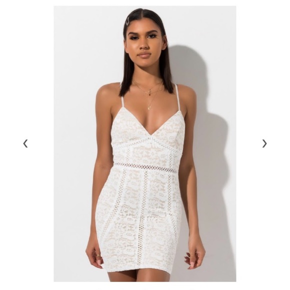 Akira Never Will Forget Me Lace Mini Dress - Picture 2 of 2